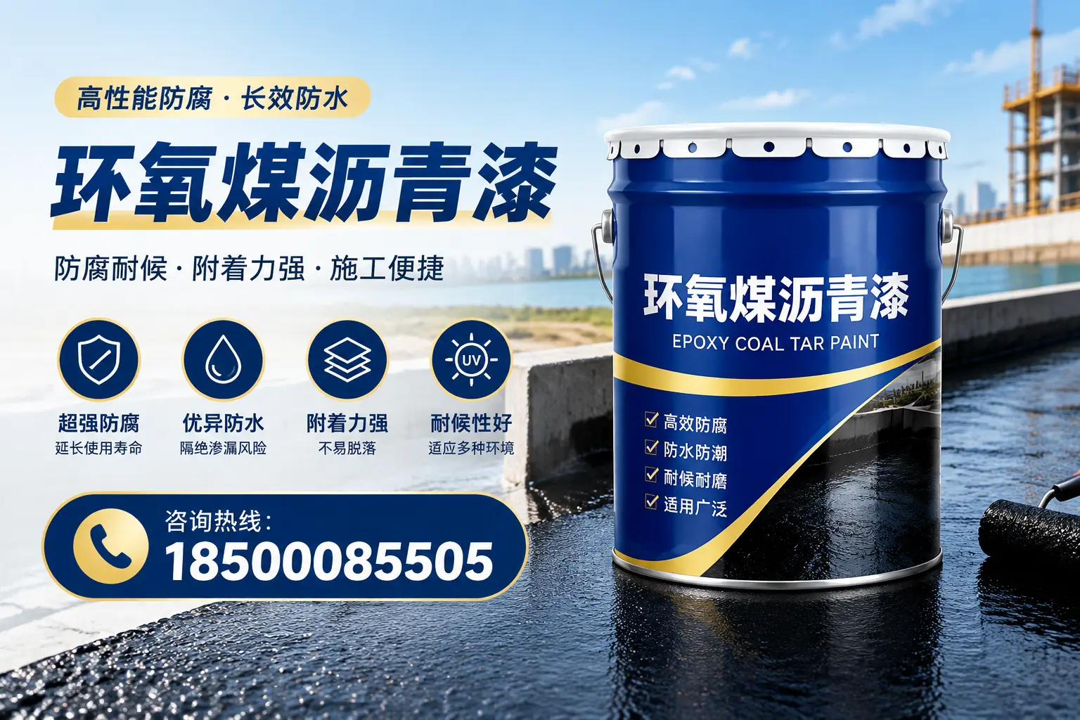 环氧煤沥青漆的优势与应用解析，适合成都企业选择